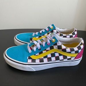“Crazy Check” Old Skool Vans